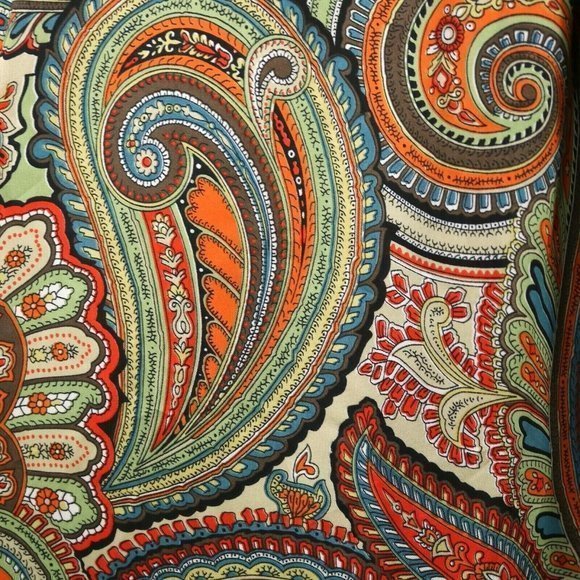 Coco Bianco Strapless Jumper Jumpsuit Romper Orange Blue S Small - Picture 10 of 12